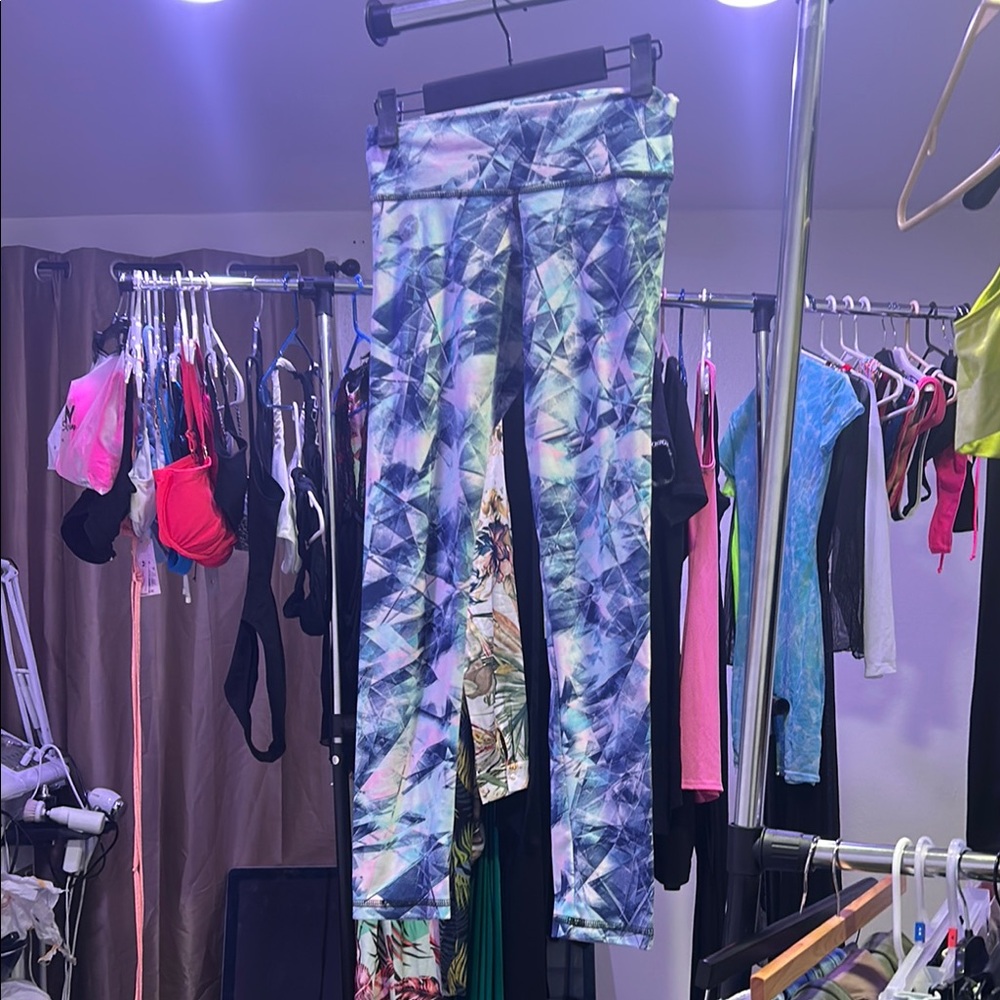 SportiX Blue and Purple Leggings